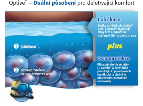 Působení OPTIVE Působení OPTIVE